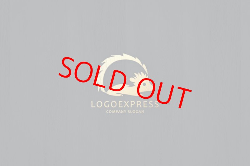 画像13: ハリネズミのおしゃれなロゴ (13)