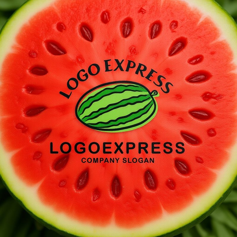 画像7: 手書きのぬくもりを伝える、スイカのロゴ (7)