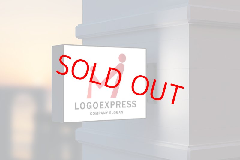 画像9: Mと手をつなぐ人のロゴ (9)