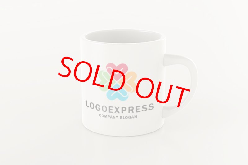 画像8: ハートの四つ葉のクローバー風のロゴ (8)