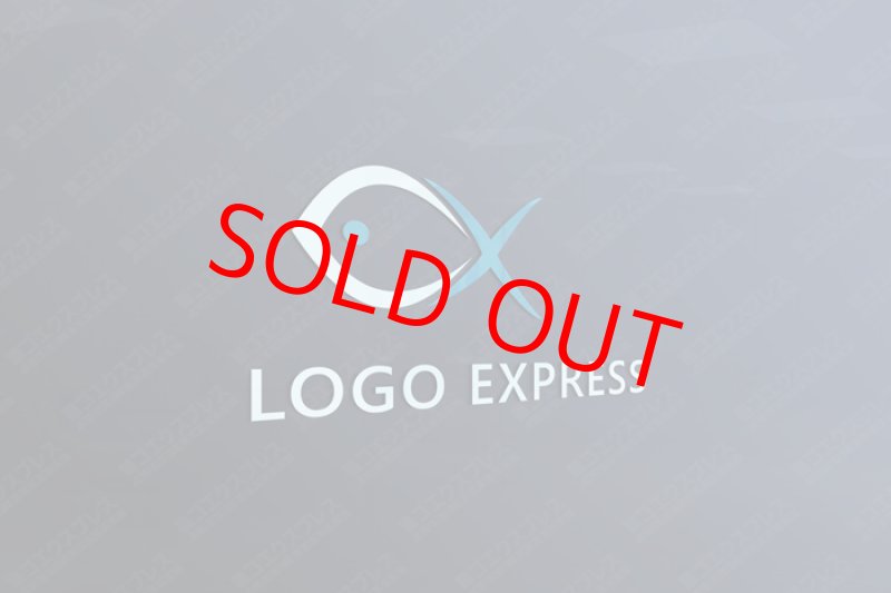 画像7: C と X の魚のロゴ (7)