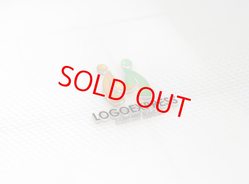 画像16: Mと握手する人のロゴ (16)