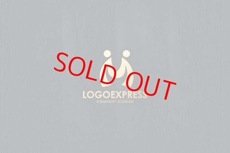 画像13: Mと握手する人のロゴ (13)