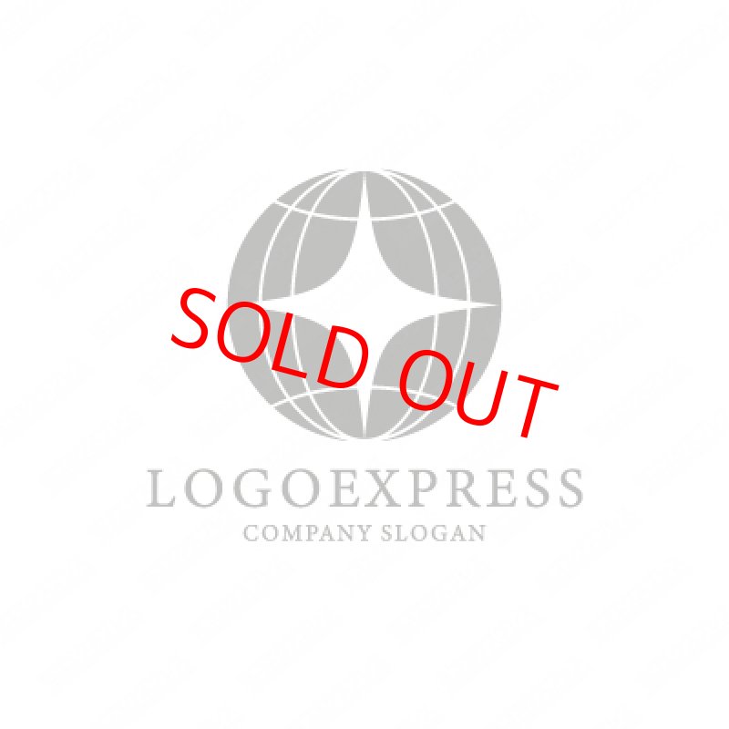 画像4: 地球と星のグローバルなロゴ (4)