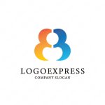 画像1: 33とつながりのロゴ (1)