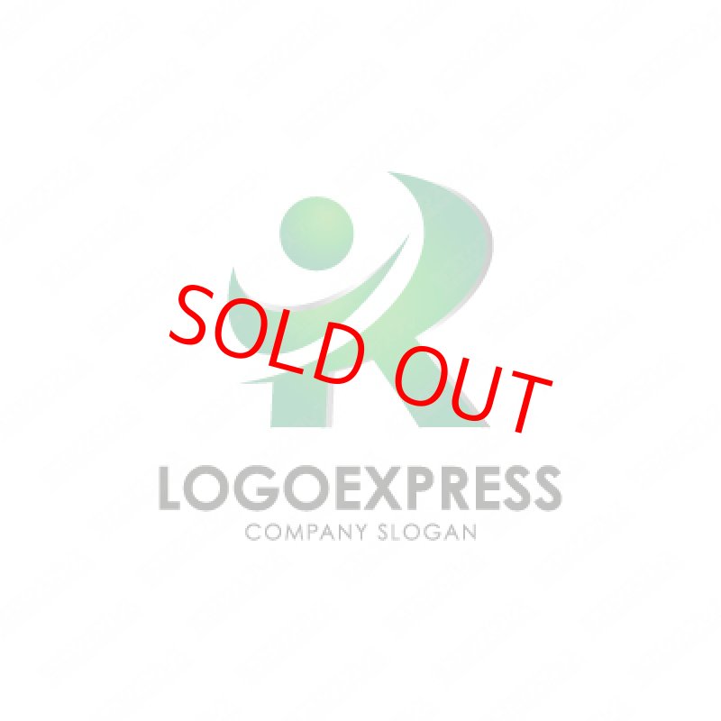 画像4: Rと人をモチーフにしたダイナミックなロゴ (4)