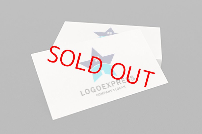 画像10: 星と家をモチーフにしたおしゃれなロゴ (10)