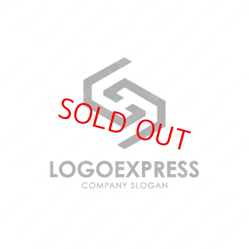 画像4: SとHを組み合わせたシンプルなロゴ (4)