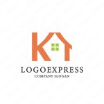 画像3: Kと家をモチーフにしたロゴ (3)