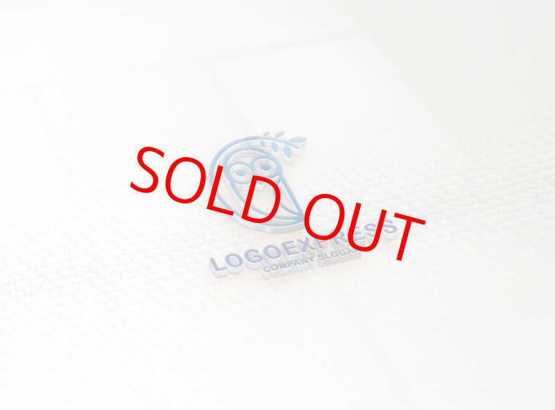 画像16: フクロウのシンプルなロゴ (16)