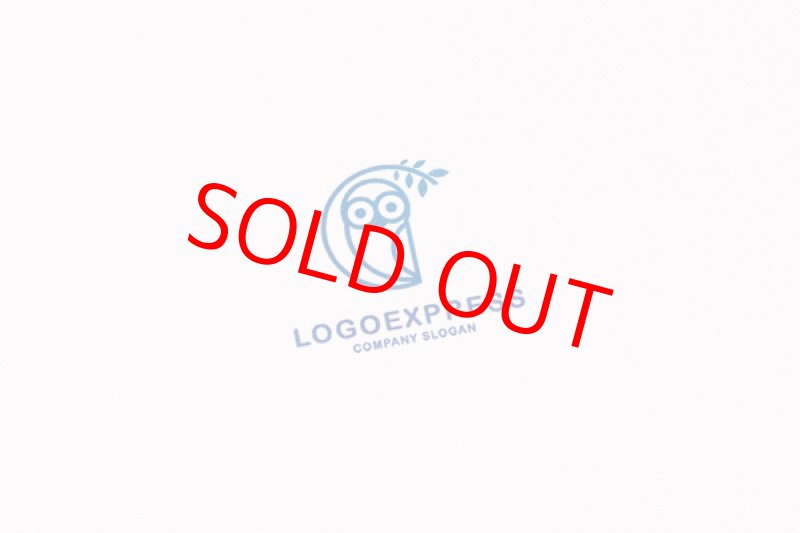 画像6: フクロウのシンプルなロゴ (6)