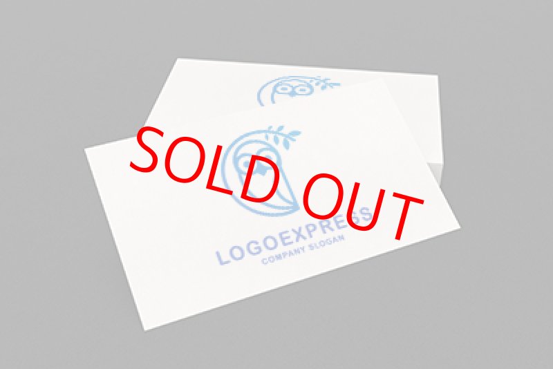 画像10: フクロウのシンプルなロゴ (10)