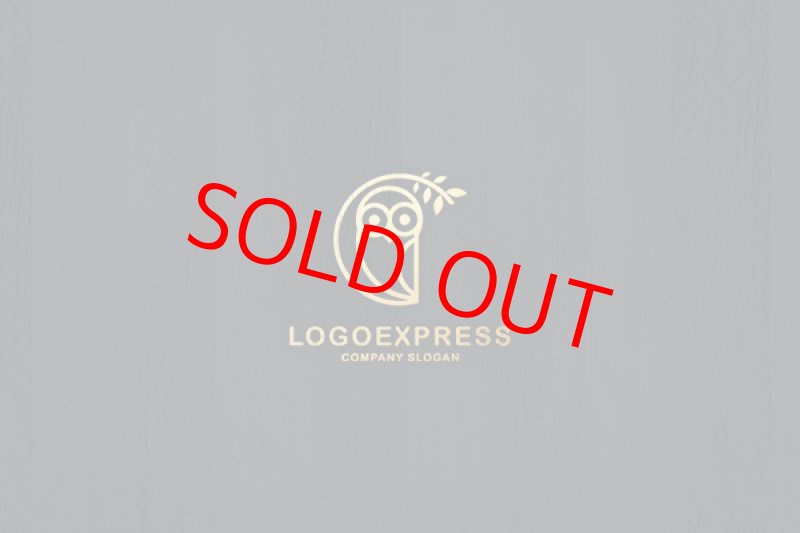 画像13: フクロウのシンプルなロゴ (13)