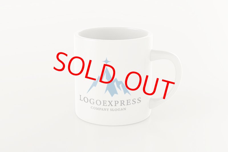 画像8: 山脈と星の素敵なロゴ (8)