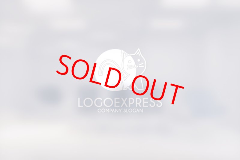 画像14: 猫と太陽の可愛く温かいロゴ (14)