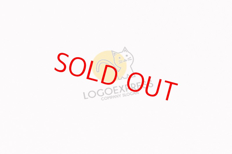 画像6: 猫と太陽の可愛く温かいロゴ (6)