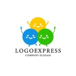 画像1: 3人の笑顔ロゴ (1)