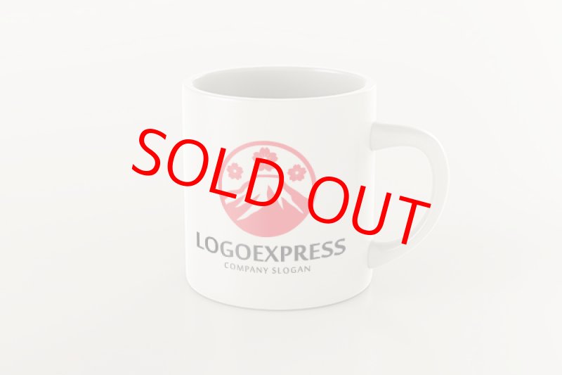 画像8: 富士山と桜の日本の伝統的なロゴ (8)