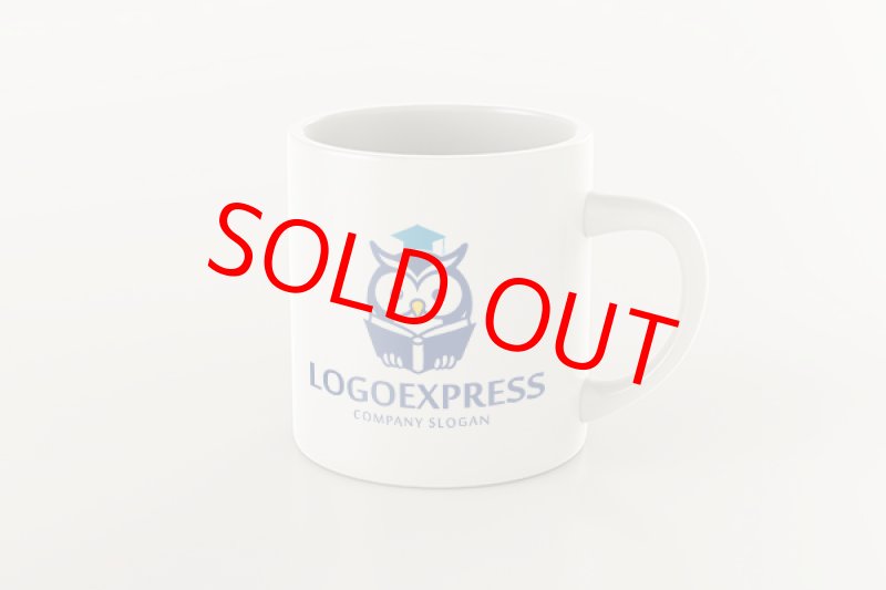 画像8: フクロウと卒業帽子の教育のロゴ (8)