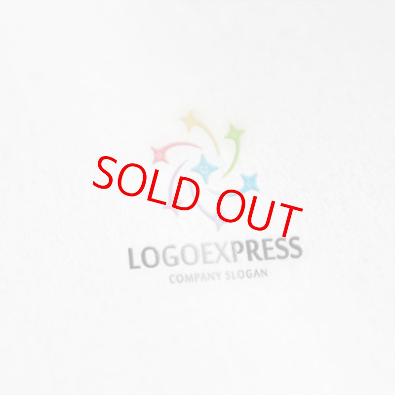 画像6: 笑顔の星が集まるロゴ (6)