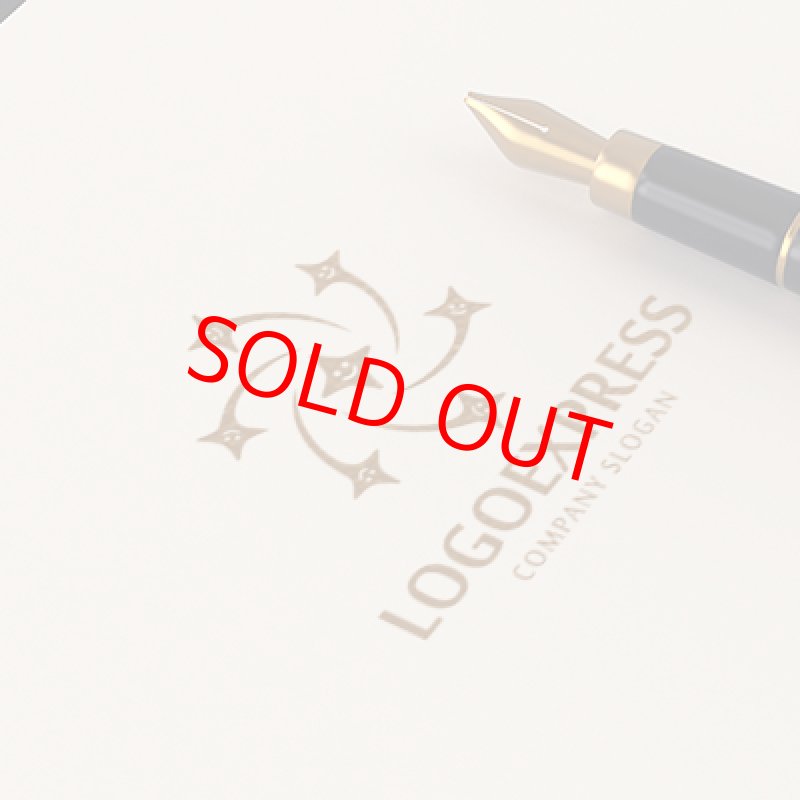 画像12: 笑顔の星が集まるロゴ (12)