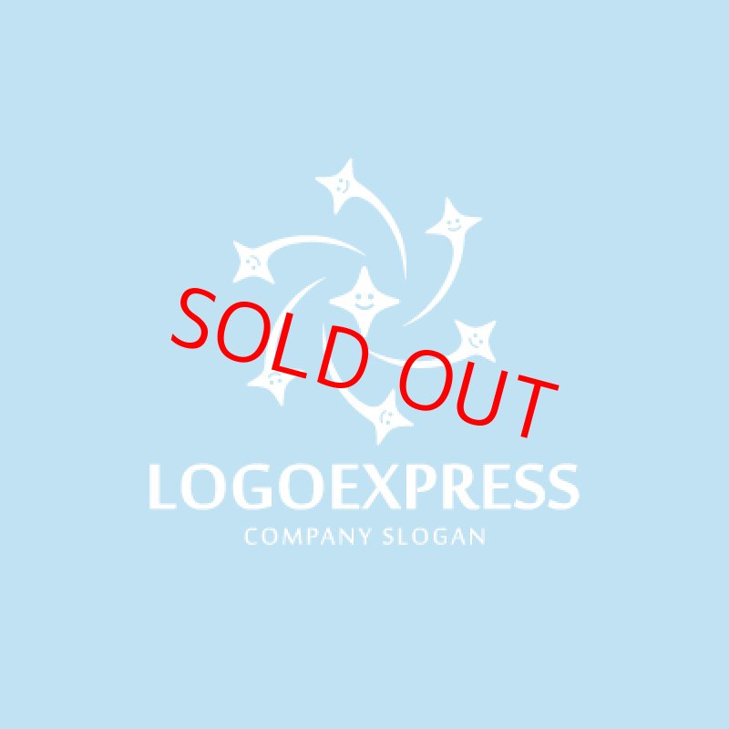 画像4: 笑顔の星が集まるロゴ (4)