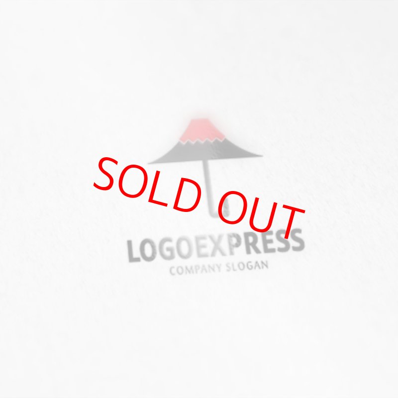 画像6: 富士山と傘のロゴ (6)