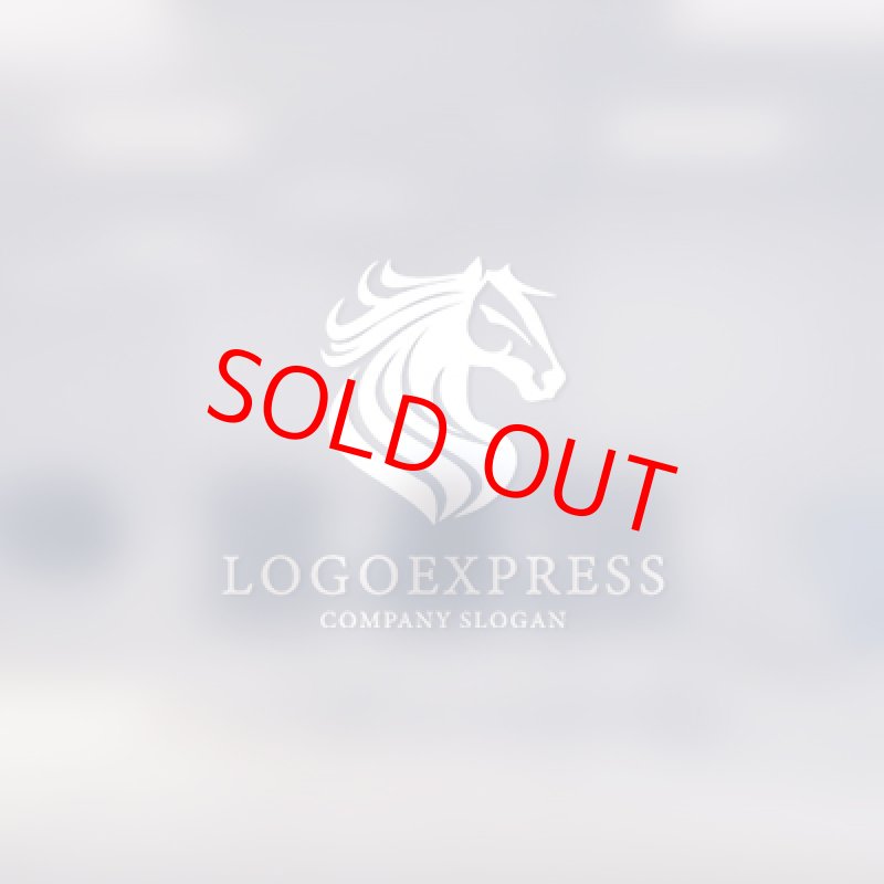 画像14: 燃えるような馬のロゴ (14)