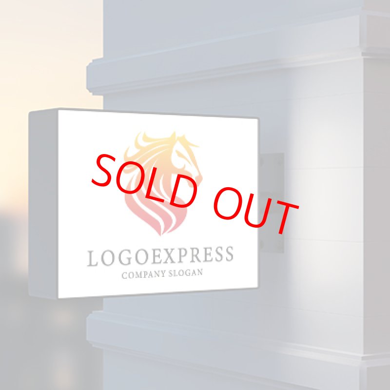 画像9: 燃えるような馬のロゴ (9)