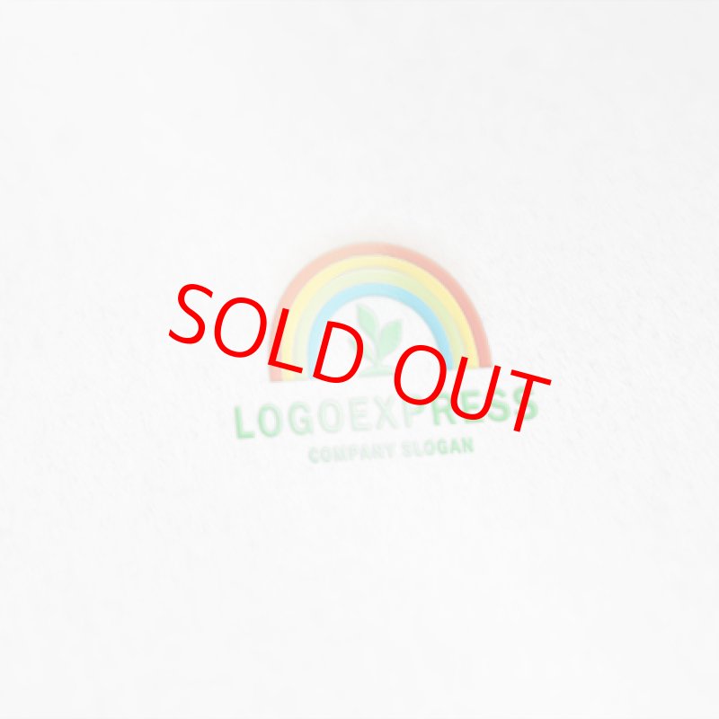 画像6: 虹と植物のロゴ (6)