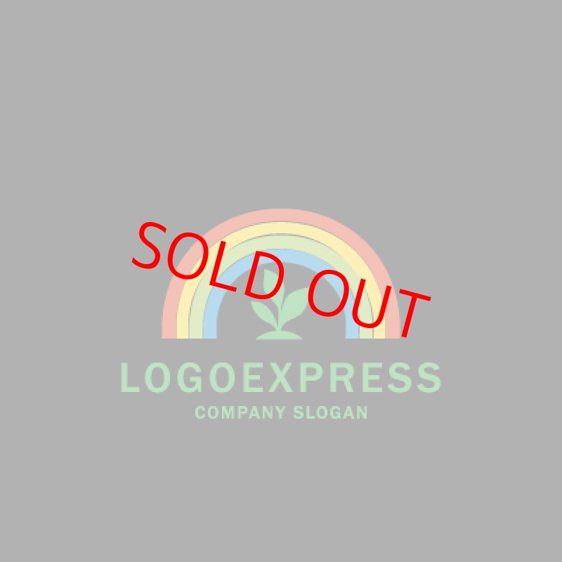 画像4: 虹と植物のロゴ (4)