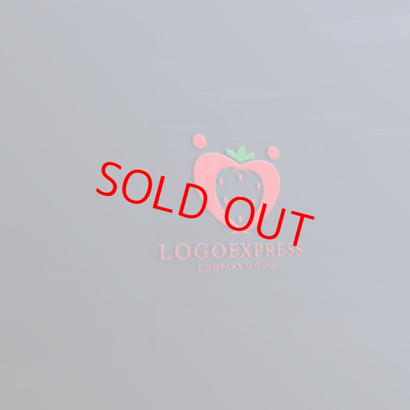 画像11: イチゴとハートのロゴ (11)