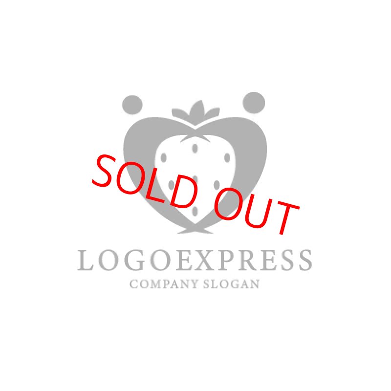 画像3: イチゴとハートのロゴ (3)