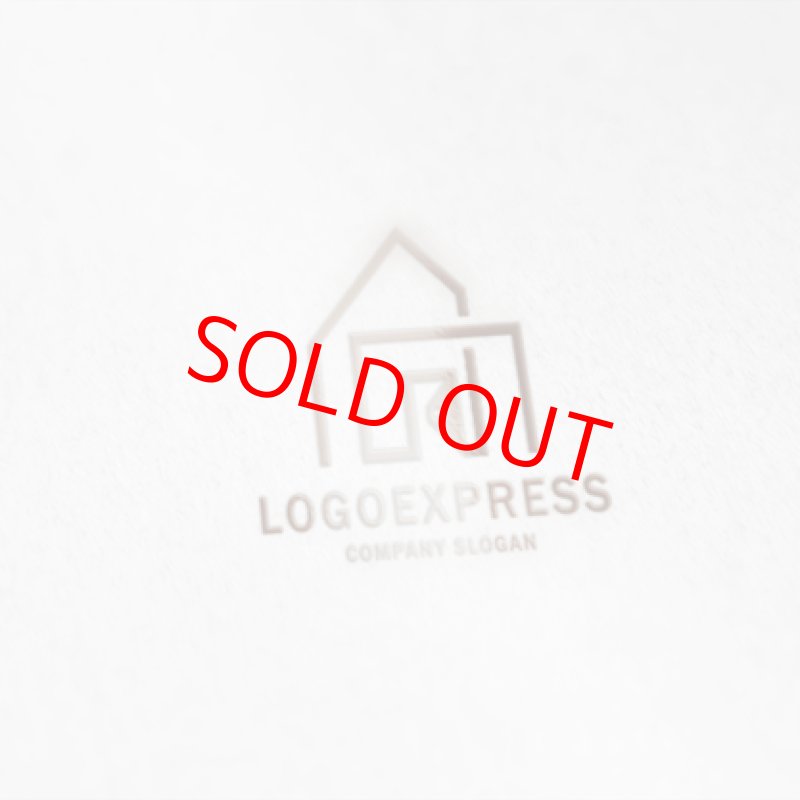 画像6: 家とドアのシンプルロゴ (6)