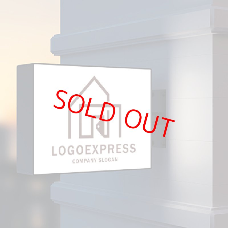 画像9: 家とドアのシンプルロゴ (9)