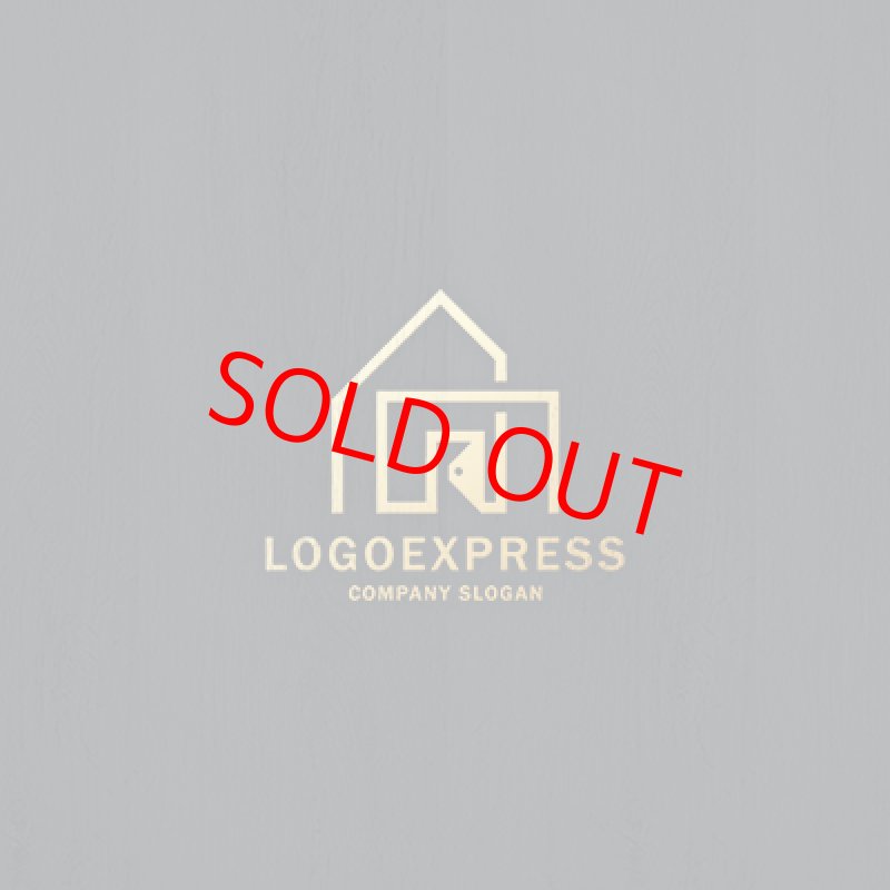 画像13: 家とドアのシンプルロゴ (13)
