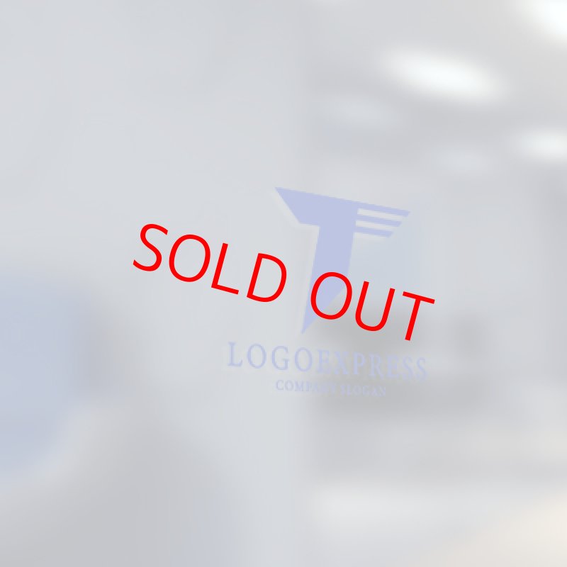 画像5: スピード感あるTロゴ (5)