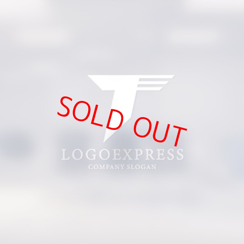 画像14: スピード感あるTロゴ (14)