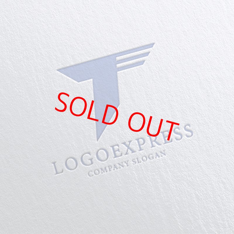 画像16: スピード感あるTロゴ (16)