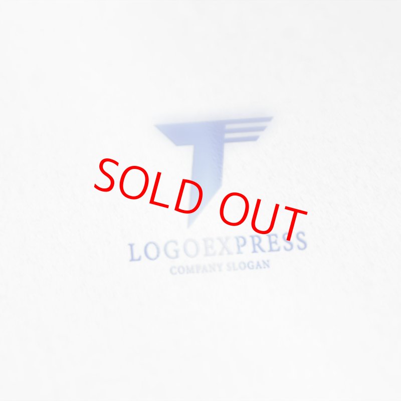 画像6: スピード感あるTロゴ (6)