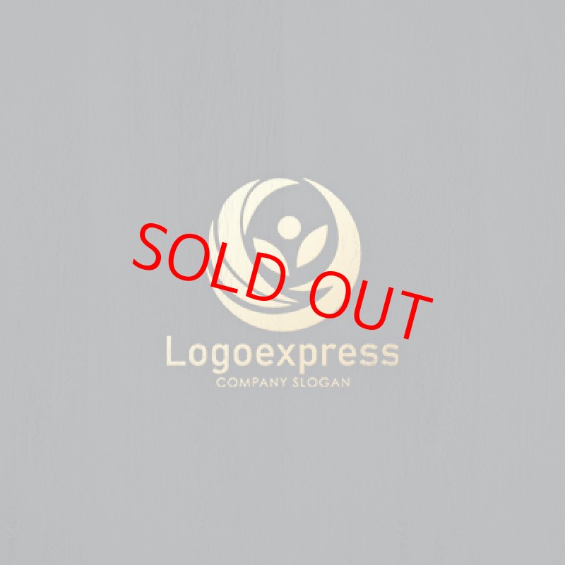 画像13: 緑とオレンジの人のロゴ (13)