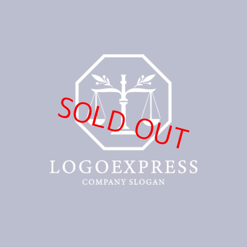 画像4: 天秤と葉っぱの法律事務所ロゴ (4)