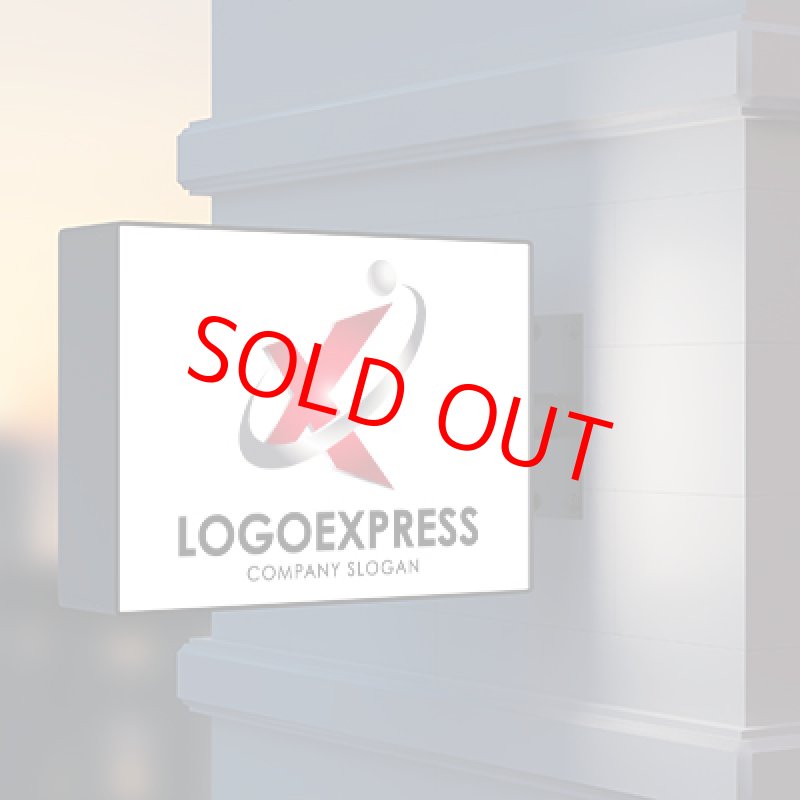 画像9: 赤いXと惑星のロゴ (9)