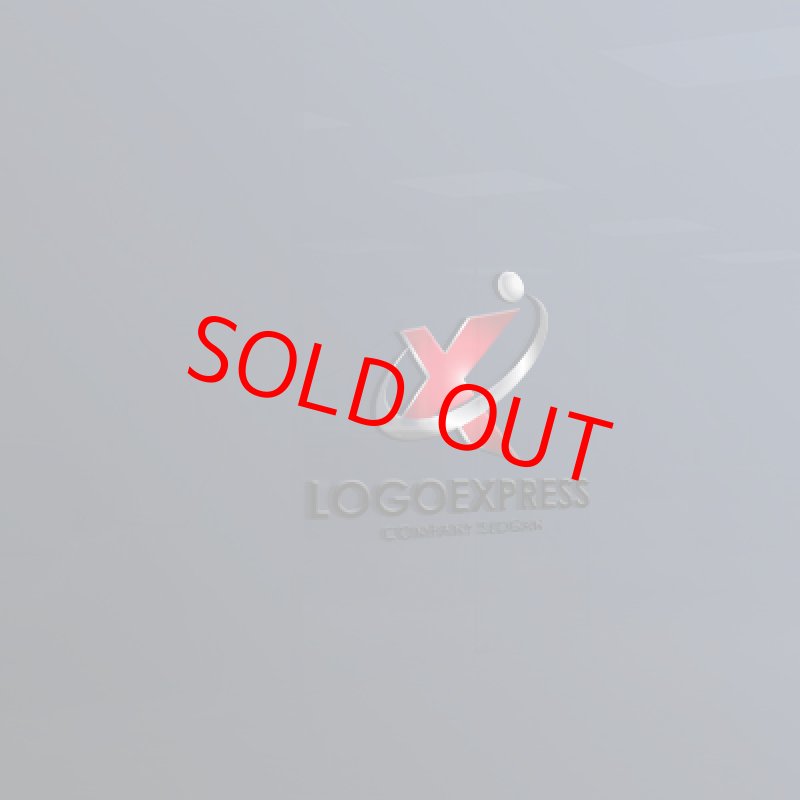 画像11: 赤いXと惑星のロゴ (11)