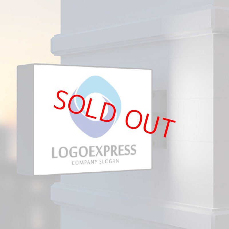 画像9: 青い渦巻きロゴ (9)