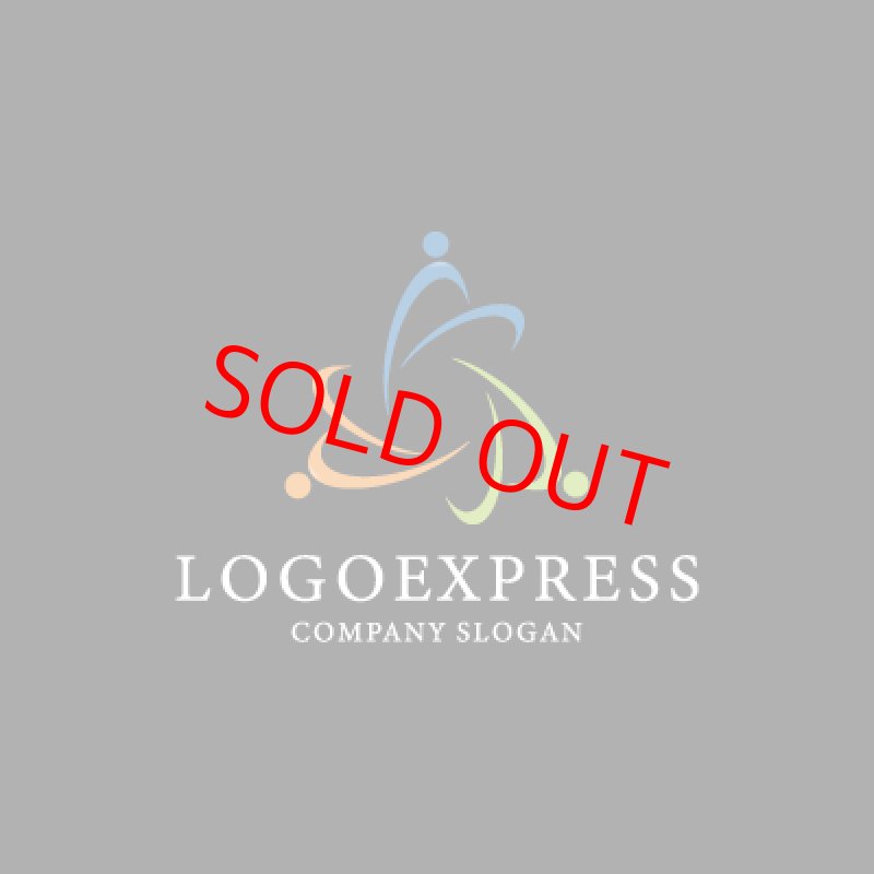 画像4: 人々をつなぐ抽象的なロゴ (4)