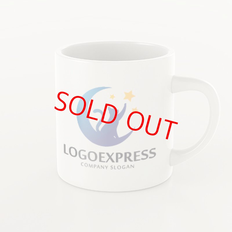 画像8: 月と星を見上げる猫のロゴ (8)