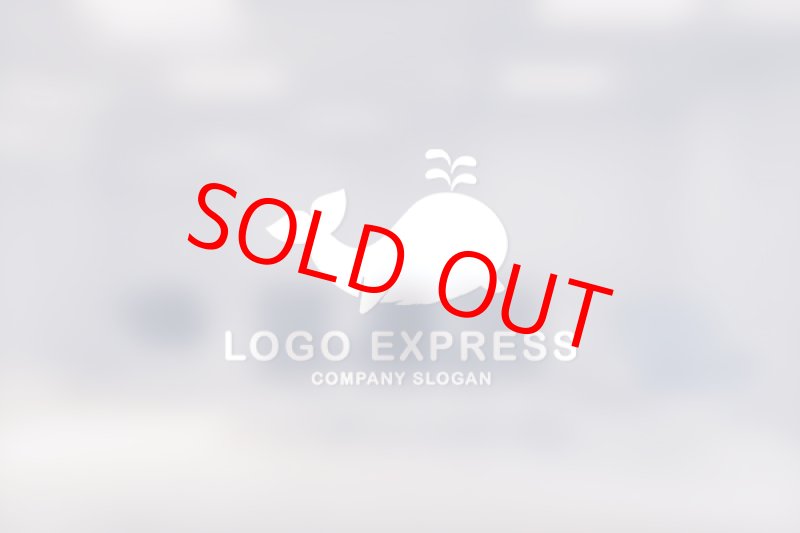 画像11: かわいいクジラのロゴ (11)