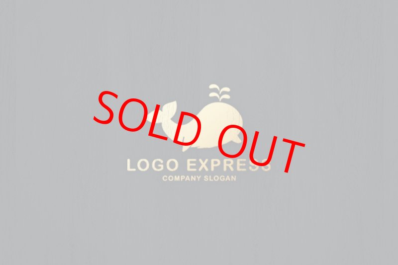 画像10: かわいいクジラのロゴ (10)