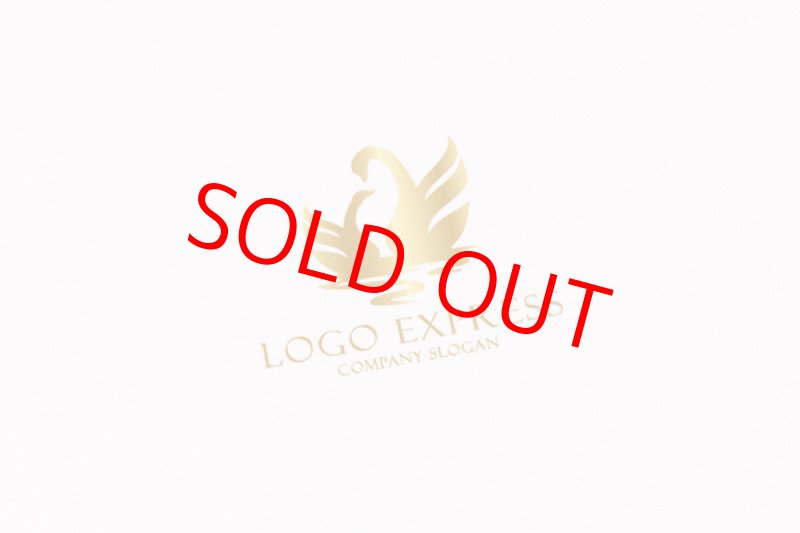 画像3: 2 つのエレガントな白鳥のロゴ (3)